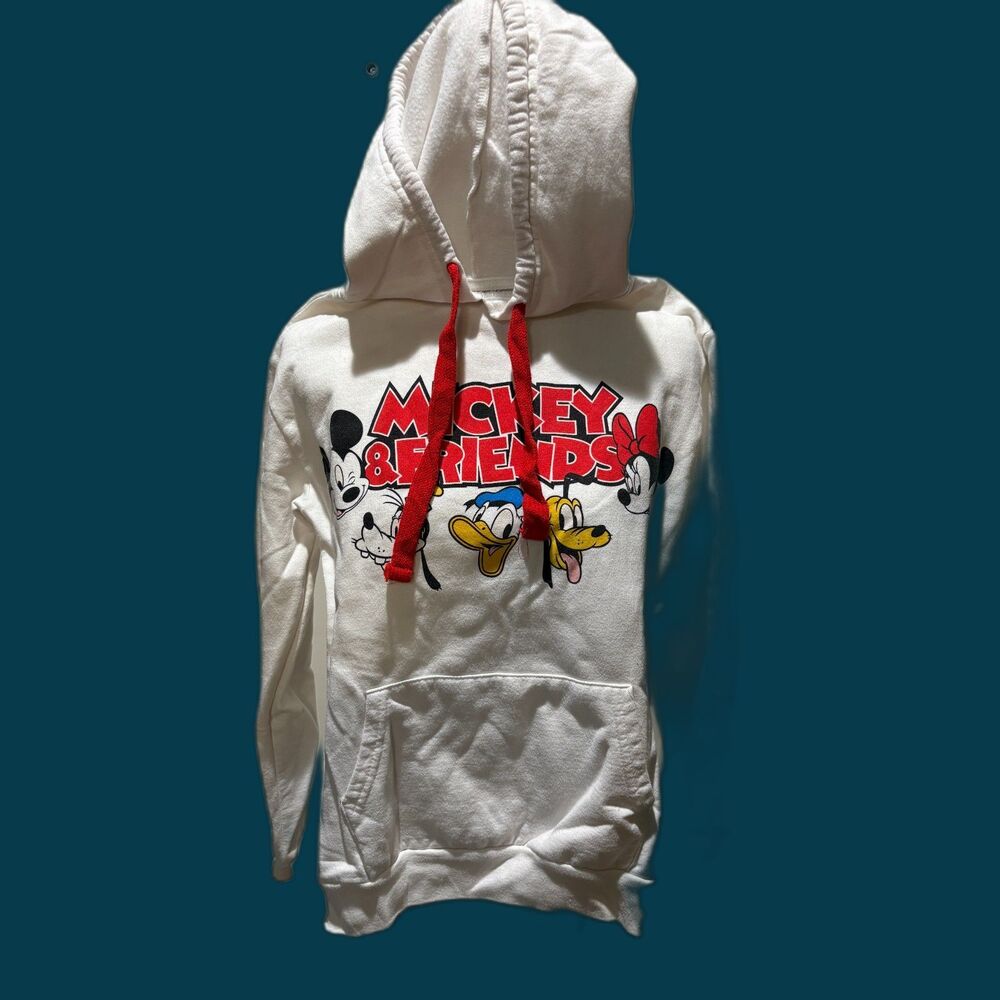 Mickey Mouse‎ and friends Juniors graphic print hoodie EUC size XS